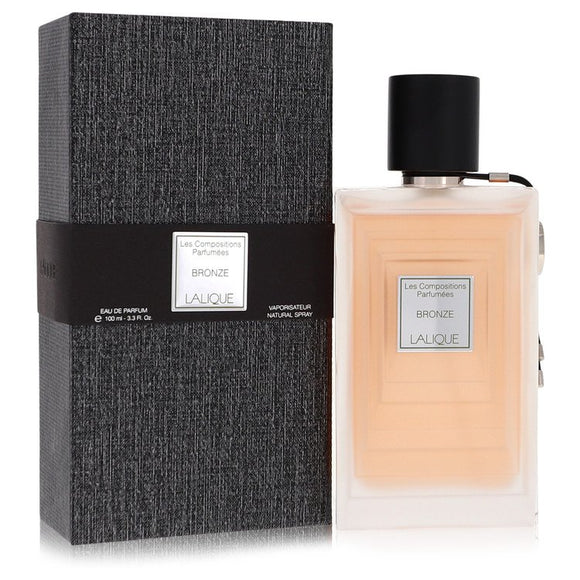 Les Compositions Parfumees Bronze Eau De Parfum Spray By Lalique for Women 3.3 oz