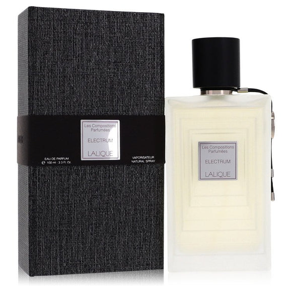 Les Compositions Parfumees Electrum Eau De Parfum Spray By Lalique for Women 3.3 oz