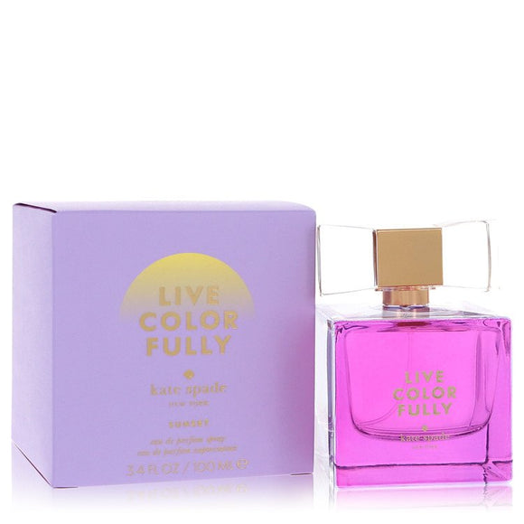 Live Colorfully Sunset Eau De Parfum Spray By Kate Spade for Women 3.4 oz