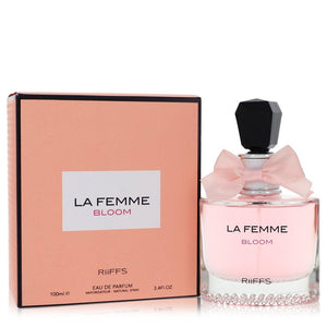 La Femme Bloom Eau De Parfum Spray By Riiffs for Women 3.4 oz