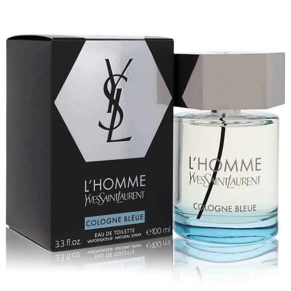 L'homme Cologne Bleue Eau De Toilette Spray By Yves Saint Laurent for Men 3.4 oz