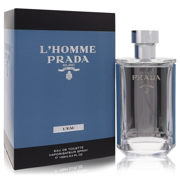 Prada L'homme L'eau Eau De Toilette Spray By Prada for Men 3.4 oz