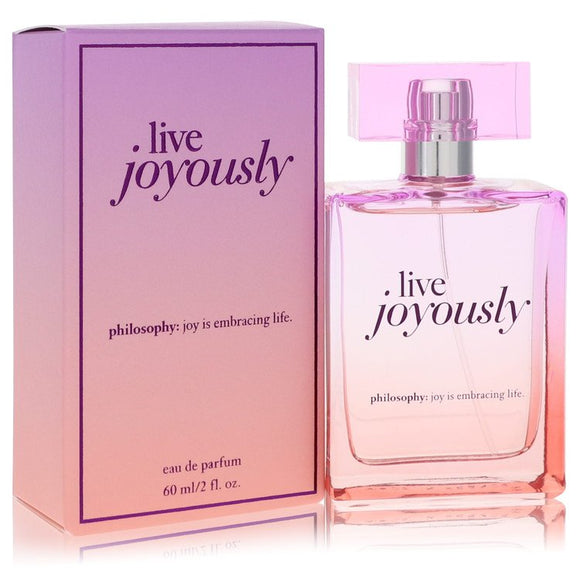 Live Joyously Eau De Parfum Spray By Philosophy for Women 2 oz