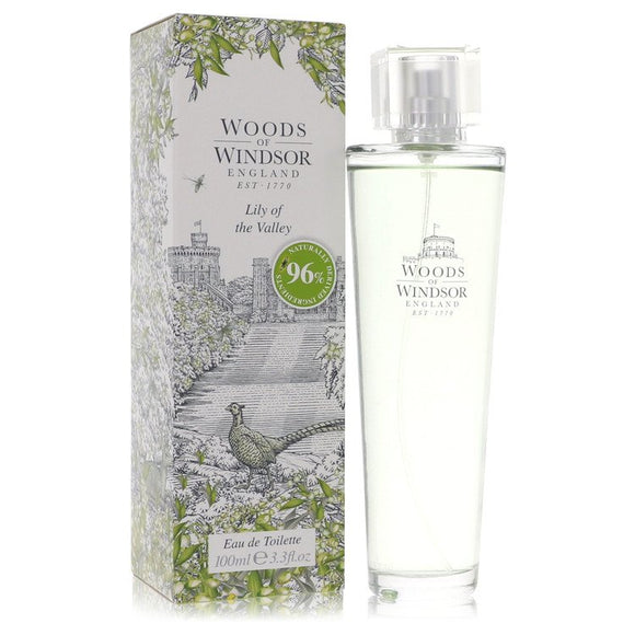 Lily Of The Valley (woods Of Windsor) Eau De Toilette Spray By Woods of Windsor for Women 3.4 oz