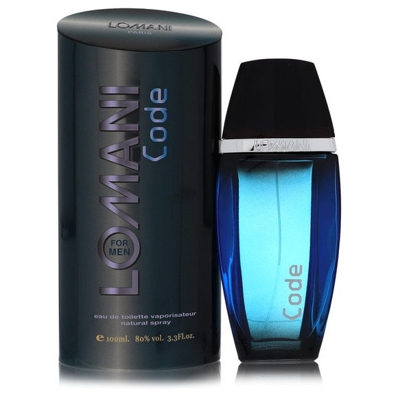 Lomani Code Eau De Toilette Spray By Lomani for Men 3.4 oz