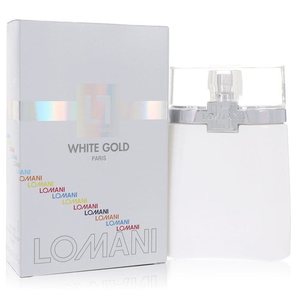 Lomani White Gold Eau De Toilette Spray By Lomani for Men 3.4 oz