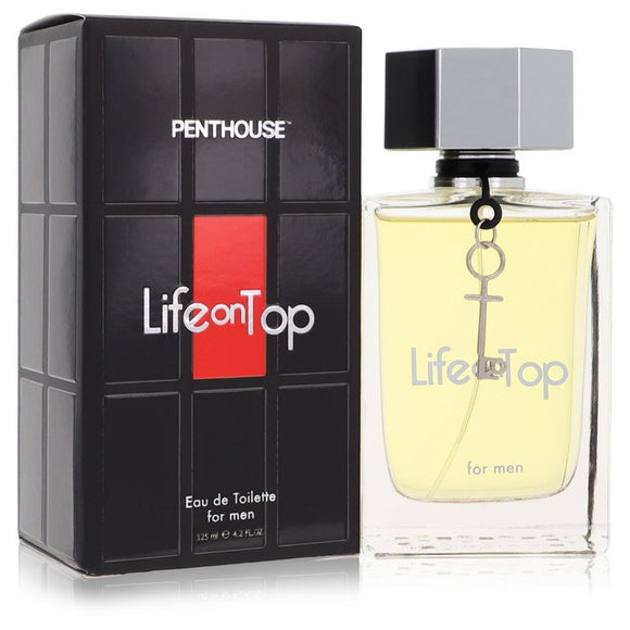 Life On Top Eau De Toilette Spray By Penthouse for Men 3.4 oz