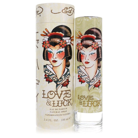 Love & Luck Eau De Parfum Spray By Christian Audigier for Women 3.4 oz