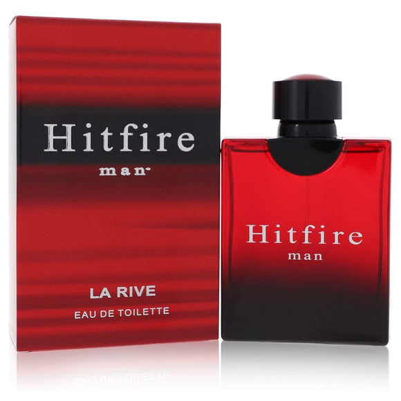 Hitfire Man Eau De Toilette Spray By La Rive for Men 3 oz