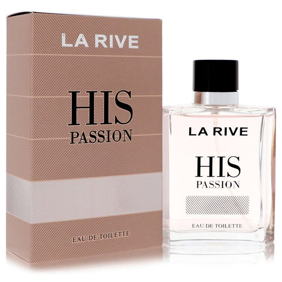 La Rive His Passion Eau De Toilette Spray By La Rive for Men 3.3 oz