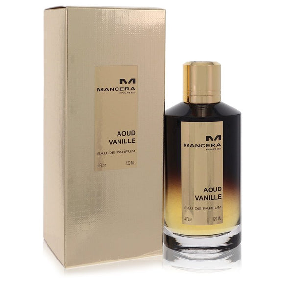 Mancera Aoud Vanille Eau De Parfum Spray (Unisex) By Mancera for Women 4 oz