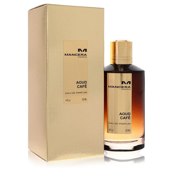 Mancera Aoud Caf?© Perfume By Mancera Eau de Parfum Spray (Unisex) for Women 4 oz