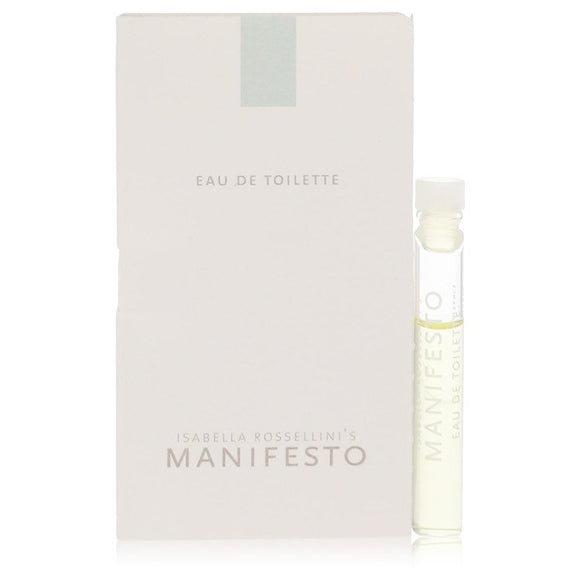 Manifesto Rosellini Vial (sample) By Isabella Rossellini for Women 0.04 oz