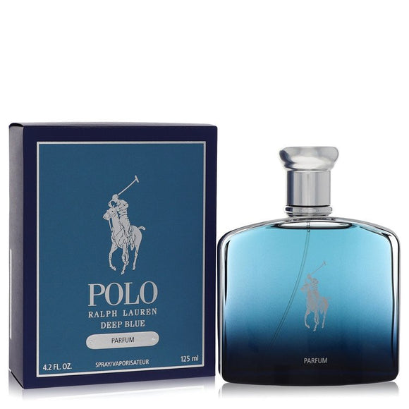 Polo Deep Blue Parfum Spray By Ralph Lauren for Men 4.2 oz
