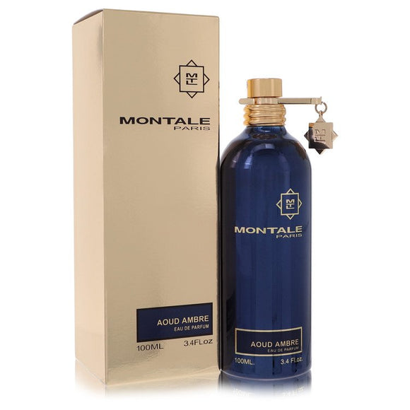Montale Aoud Ambre Eau De Parfum Spray (Unisex) By Montale for Women 3.4 oz