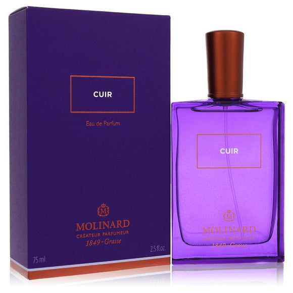 Molinard Cuir Eau De Parfum Spray (Unisex) By Molinard for Women 2.5 oz