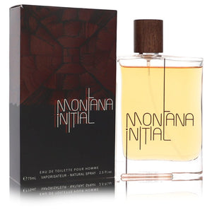 Montana Initial Eau De Toilette Spray By Montana for Men 2.5 oz