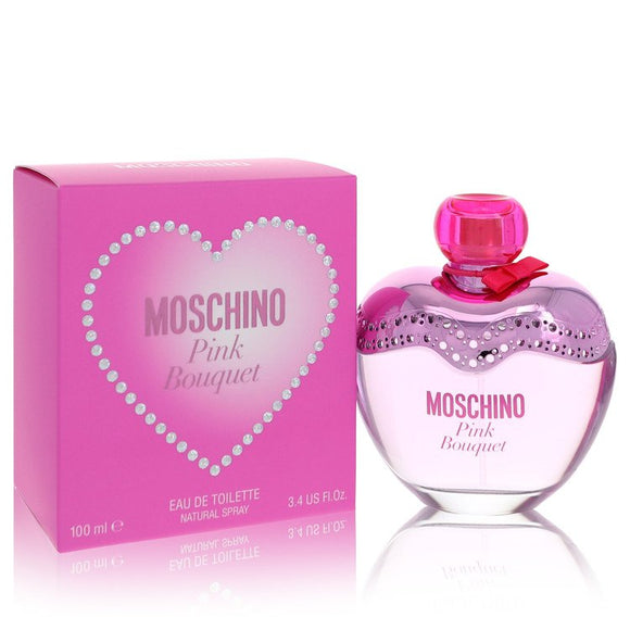 Moschino Pink Bouquet Eau De Toilette Spray By Moschino for Women 3.4 oz