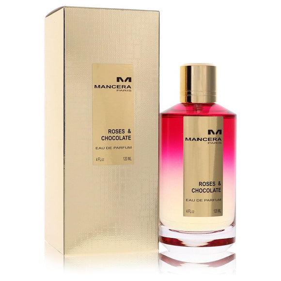 Mancera Roses & Chocolate Eau De Parfum Spray (Unisex) By Mancera for Women 4 oz