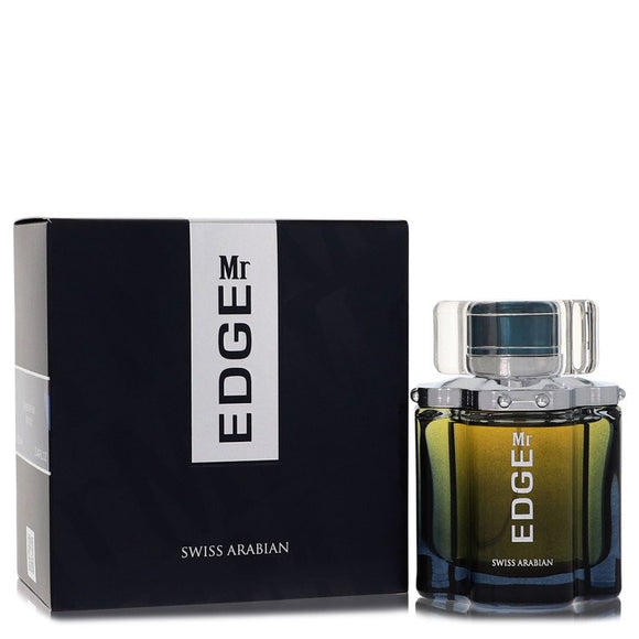 Mr Edge Eau De Parfum Spray By Swiss Arabian for Men 3.4 oz