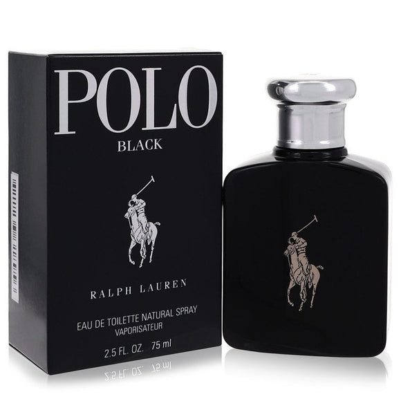 Polo Black Eau De Toilette Spray By Ralph Lauren for Men 2.5 oz