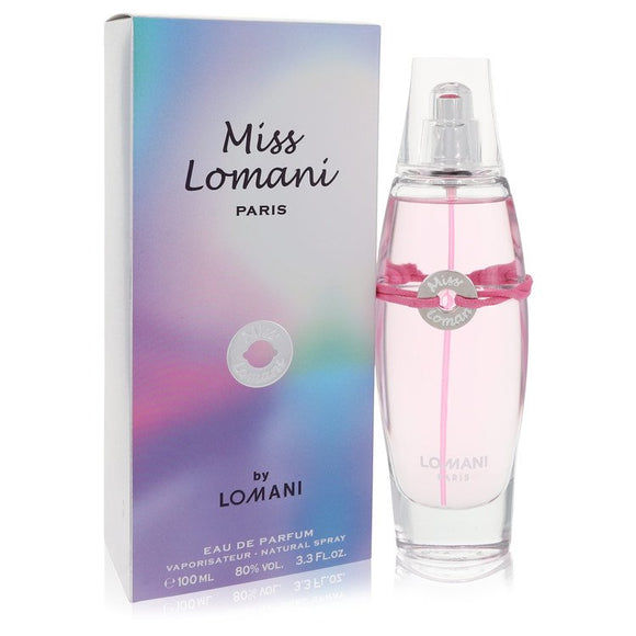 Miss Lomani Eau De Parfum Spray By Lomani for Women 3.3 oz