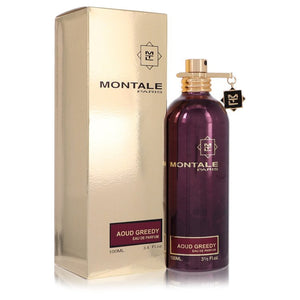 Montale Aoud Greedy Eau De Parfum Spray (Unisex) By Montale for Women 3.4 oz