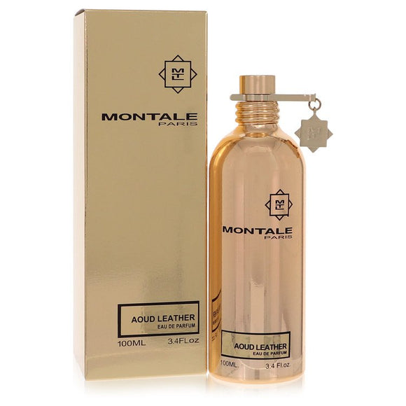 Montale Aoud Leather Eau De Parfum Spray (Unisex) By Montale for Women 3.4 oz