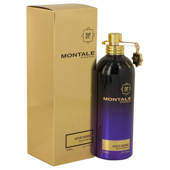 Montale Aoud Sense Eau De Parfum Spray (Unisex) By Montale for Women 3.4 oz