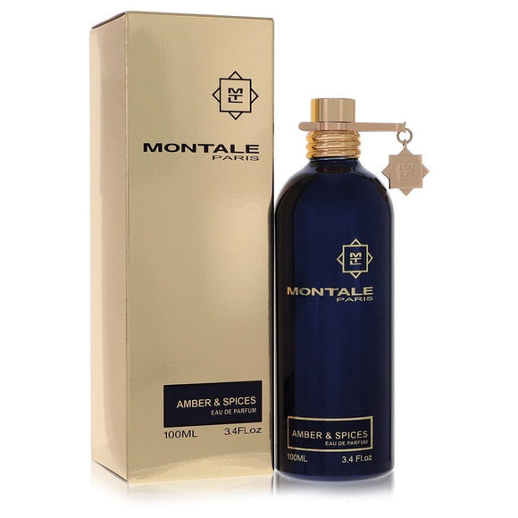 Montale Amber & Spices Eau De Parfum Spray (Unisex) By Montale for Women 3.3 oz