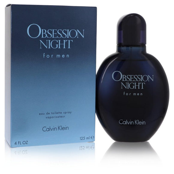 Obsession Night Eau De Toilette Spray By Calvin Klein for Men 4 oz