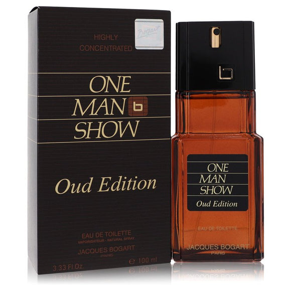 One Man Show Oud Edition Eau De Toilette Spray By Jacques Bogart for Men 3.4 oz