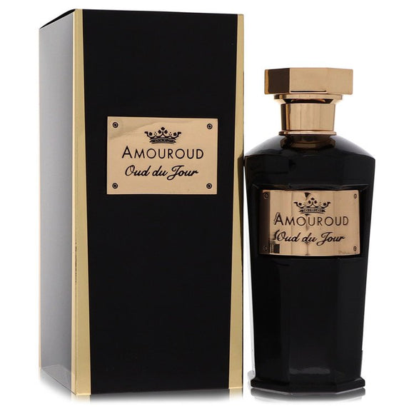 Oud Du Jour Perfume By Amouroud Eau De Parfum Spray (Unisex) for Women 3.4 oz