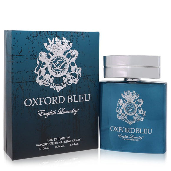 Oxford Bleu Eau De Parfum Spray By English Laundry for Men 3.4 oz