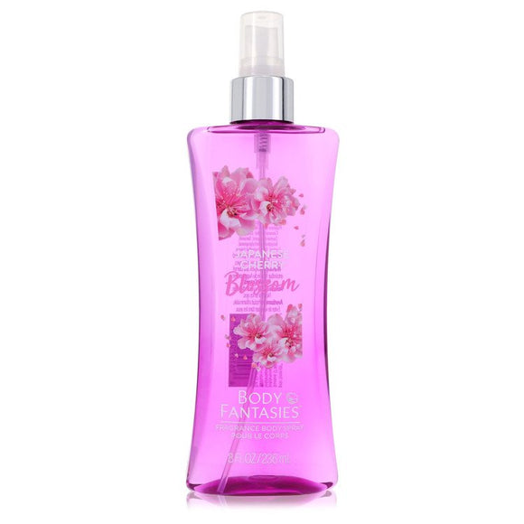 Body Fantasies Signature Japanese Cherry Blossom Body Spray By Parfums De Coeur for Women 8 oz