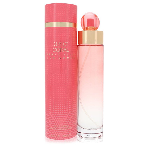 Perry Ellis 360 Coral Eau De Parfum Spray By Perry Ellis for Women 6.7 oz