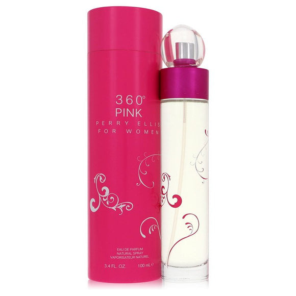 Perry Ellis 360 Pink Eau De Parfum Spray By Perry Ellis for Women 3.4 oz