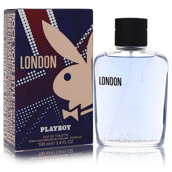 Playboy London Eau De Toilette Spray By Playboy for Men 3.4 oz