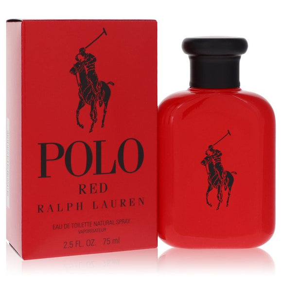 Polo Red Eau De Toilette Spray By Ralph Lauren for Men 2.5 oz