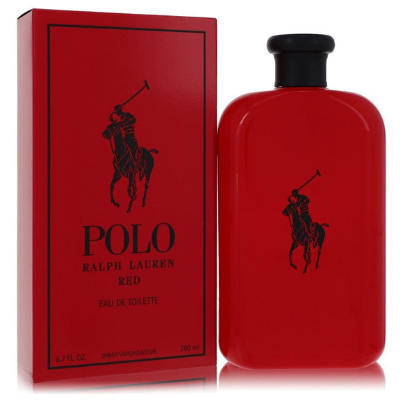 Polo Red Eau De Toilette Spray By Ralph Lauren for Men 6.7 oz