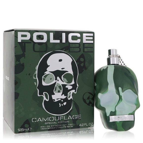 Police To Be Camouflage Eau De Toilette Spray (Special Edition) By Police Colognes for Men 4.2 oz