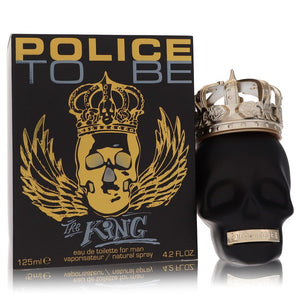 Police To Be The King Eau De Toilette Spray By Police Colognes for Men 4.2 oz