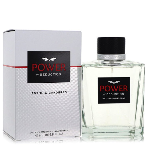 Power Of Seduction Eau De Toilette Spray By Antonio Banderas for Men 6.7 oz
