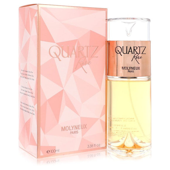 Quartz Rose Eau De Parfum Spray By Molyneux for Women 3.38 oz