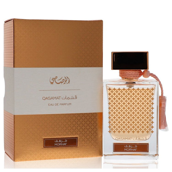 Rasasi Qasamat Morhaf Eau De Parfum Spray (Unisex) By Rasasi for Women 2.2 oz