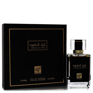 Rihanah Ithrah Al Oud Eau De Parfum Spray (Unisex) By Rihanah for Women 3.4 oz