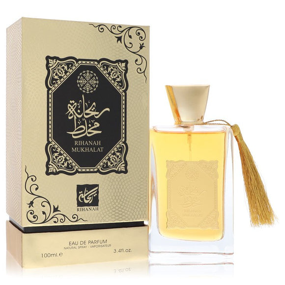 Rihanah Mukhalat Eau De Parfum Spray (Unisex) By Rihanah for Women 3.4 oz