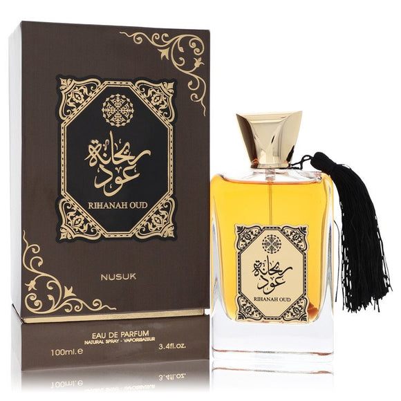 Rihanah Oud Eau De Parfum Spray (Unisex) By Rihanah for Women 3.4 oz