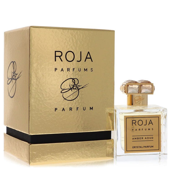Roja Amber Aoud Crystal Extrait De Parfum Spray (Unisex) By Roja Parfums for Women 3.4 oz