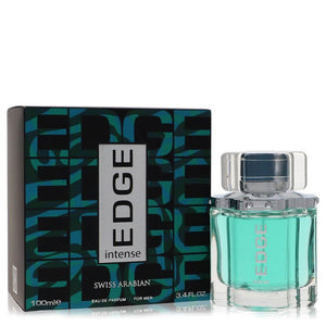 Edge Intense Eau De Toilette Spray By Swiss Arabian for Men 3.4 oz